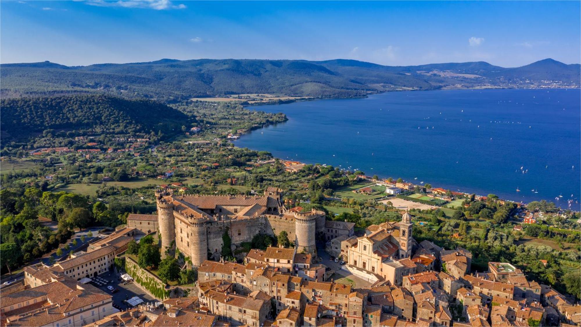 Apt Finestra Sul Castello, Vista Lago Wi-Fi Gratis Брачано Екстериор снимка