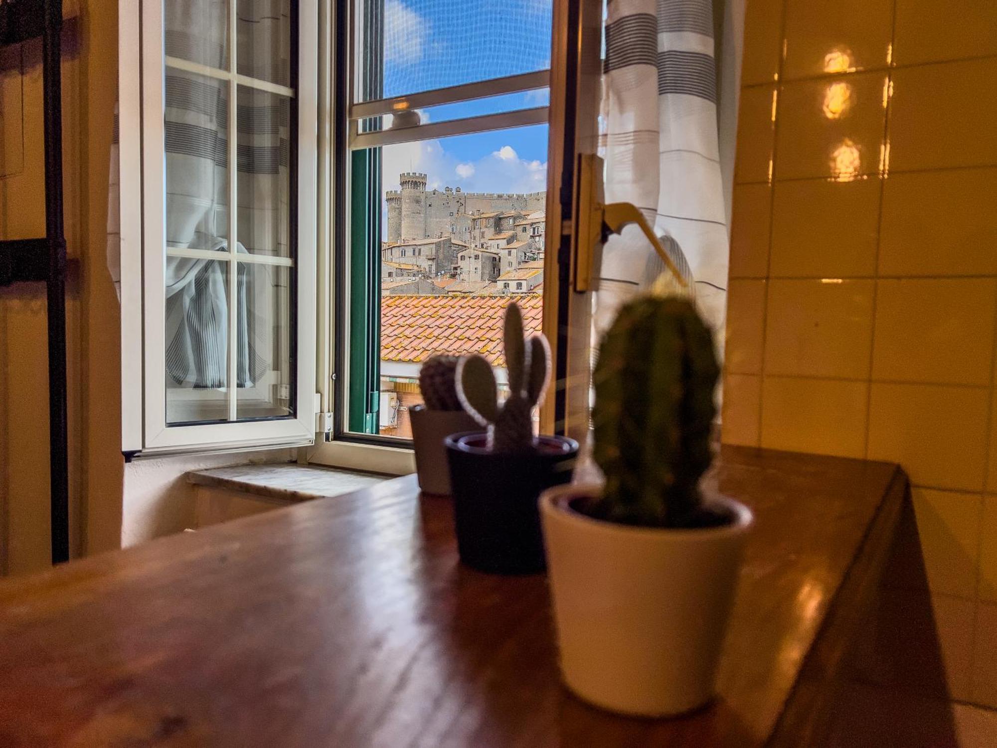 Apt Finestra Sul Castello, Vista Lago Wi-Fi Gratis Брачано Екстериор снимка